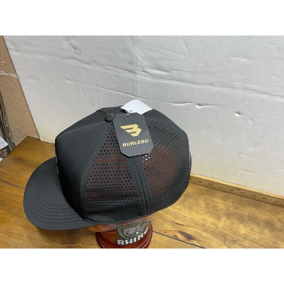 Burlebo Flying B Performance Logo Hat Cap Snapback NWT - Picture 3 of 11